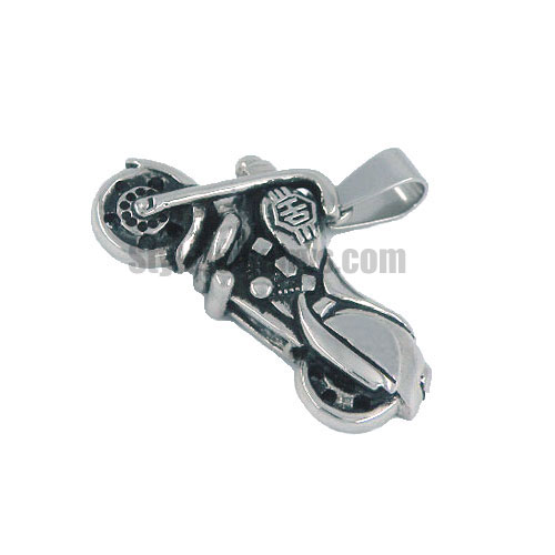 Stainless Steel jewelry Pendant, Motorcycle Pendant SWP0016 - Click Image to Close